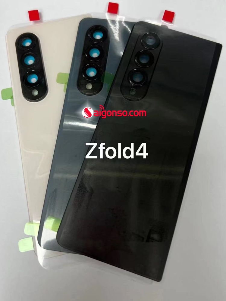 nắp lưng Samsung Z Fold 4 xanh